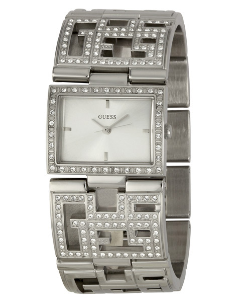 AAA 1:1 Replica Guess Ladies Watches Silver Dial Quartz 30.8MM W13544L1 Watch
