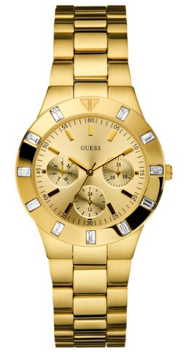 AAA 1:1 Replica Guess Ladies Watches Gold Dial Quartz 34MM W13576L1 Watch