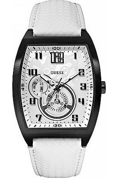 AAA 1:1 Replica Guess-Trend Mens Watches White Dial Quartz 43MM W13579G1 Watch