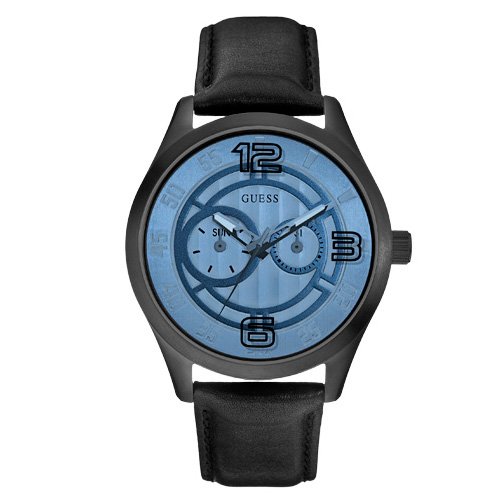 AAA 1:1 Replica Guess Mens Watches Blue Dial Quartz W13580G2 Watch