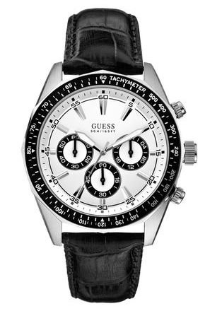 AAA 1:1 Replica Guess Mens Watches White Dial Quartz 44MM W13592G1 Watch