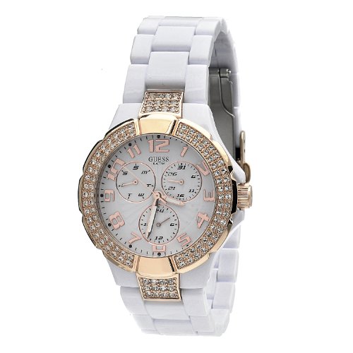 AAA 1:1 Replica Guess Ladies Watches White Dial Quartz 44MM W14540L1 Watch