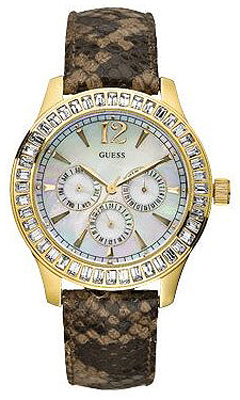 AAA 1:1 Replica Guess-Trend Ladies Watches Pearl Dial Quartz W15512L1 Watch