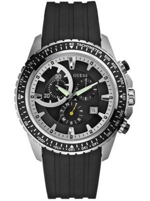 AAA 1:1 Replica Guess-Sport Mens Watches Black Dial Quartz 50MM W16545G1 Watch