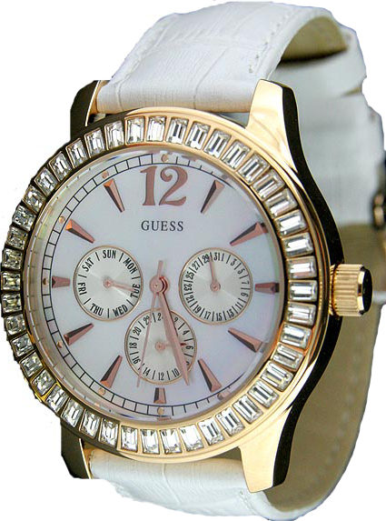 AAA 1:1 Replica Guess Ladies Watches Mother Of Pearl Dial Quartz 40MM W17516L1 Watch