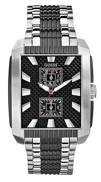 AAA 1:1 Replica Guess-Dress Mens Watches Black Dial Quartz W18531G1 Watch