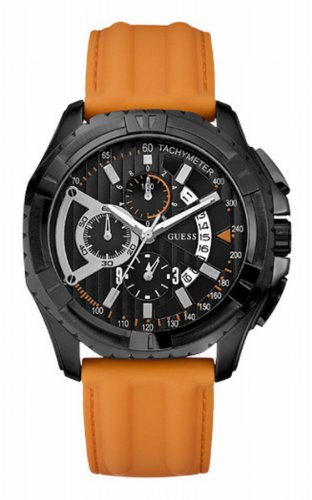 AAA 1:1 Replica Guess Mens Watches Black Dial Quartz 14MM W18540G2 Watch