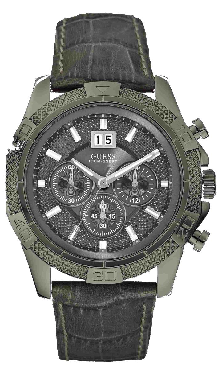 AAA 1:1 Replica Guess Mens Watches Gray Dial Quartz 48MM W19531G1 Watch