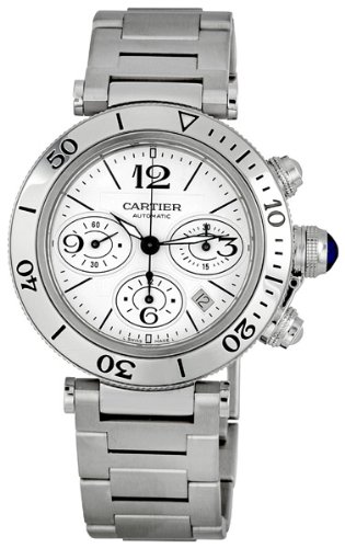 AAA 1:1 Replica Cartier Mens Watches Silver Dial Automatic 42.5MM W31089M7 Watch