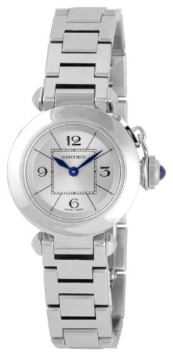 AAA 1:1 Replica Cartier Ladies Watches Silver Dial Quartz 27MM W3140007 Watch