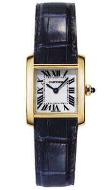 AAA 1:1 Replica Cartier-Tank Ladies Watches Silver Grained with Roman Numerals Dial Calibre 057 Quartz 6MM W5000256 Watch