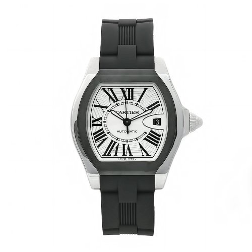 AAA 1:1 Replica Cartier Mens Watches Silver Dial Automatic 41MM W6206018 Watch