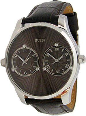 AAA 1:1 Replica Guess-Dress Mens Watches Brown Dial Quartz W70004G1 Watch