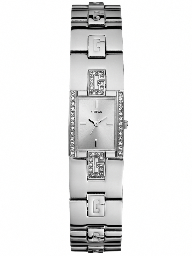 AAA 1:1 Replica Guess Ladies Watches Silver Dial Quartz 18MM W75059L1 Watch