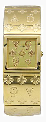 AAA 1:1 Replica Guess Ladies Watches Gold Dial Quartz W80002L1 Watch