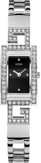 AAA 1:1 Replica Guess Ladies Watches Black Dial Quartz 20MM W80031L2 Watch