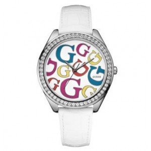 AAA 1:1 Replica Guess Ladies Watches White Dial Quartz W80040L1 Watch
