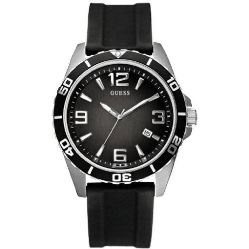 AAA 1:1 Replica Guess Mens Watches Black Dial Quartz 44MM W80054G1 Watch