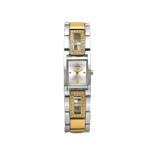 AAA 1:1 Replica Guess Ladies Watches Silver Dial Quartz W85010L2 Watch