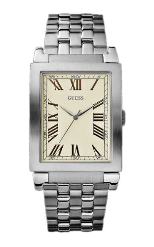 AAA 1:1 Replica Guess Mens Watches Silver Dial Quartz 42MM W85062G2 Watch
