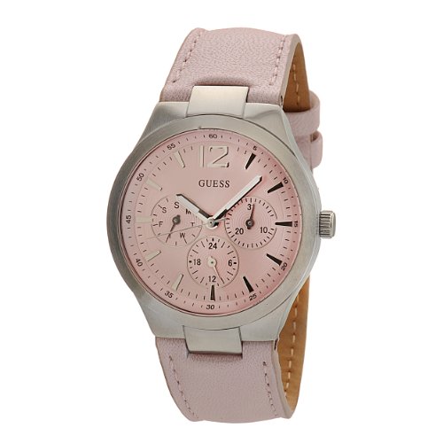 AAA 1:1 Replica Guess Ladies Watches Pink Dial Japanese Quartz 40MM W85083L1 Watch