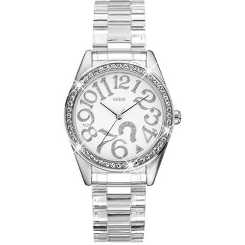 AAA 1:1 Replica Guess Ladies Watches White Dial Quartz 38MM W85092L1 Watch