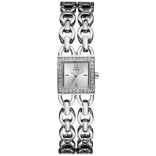 AAA 1:1 Replica Guess Ladies Watches Silver Dial Quartz 21MM W85100L1 Watch