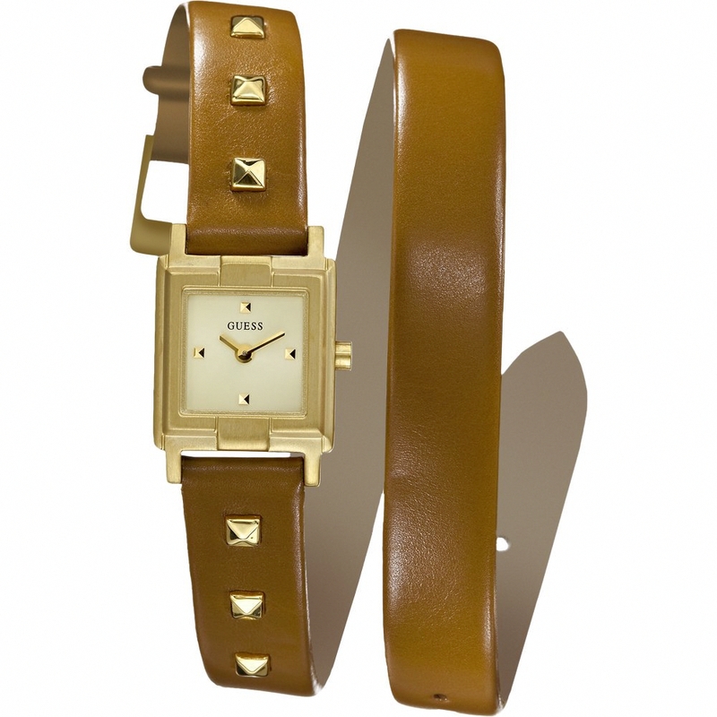 AAA 1:1 Replica Guess Ladies Watches Gold Dial Quartz W85123L1 Watch