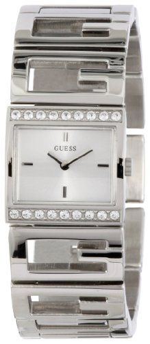 AAA 1:1 Replica Guess Ladies Watches Silver Dial Quartz 24MM W90064L1 Watch