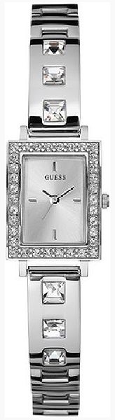 AAA 1:1 Replica Guess-Trend Ladies Watches Silver Dial Quartz 18MM W95030L1 Watch