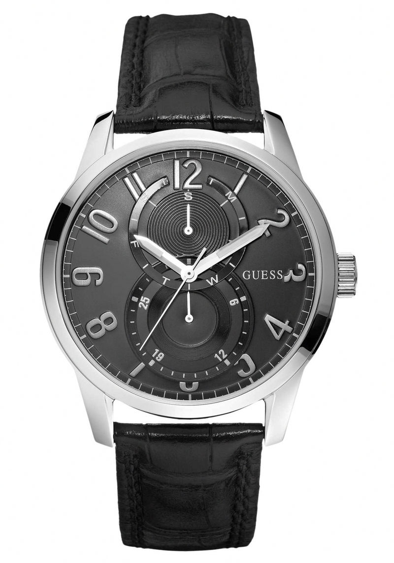 AAA 1:1 Replica Guess Mens Watches Black Dial Quartz 43MM W95127G1 Watch