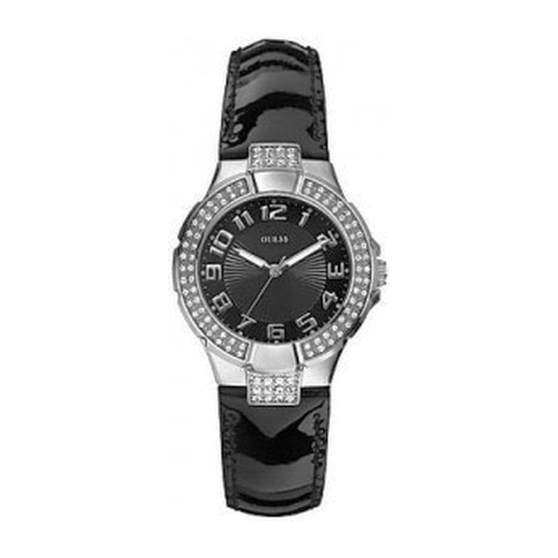 AAA 1:1 Replica Guess Ladies Watches Black Dial Quartz W95137L2 Watch