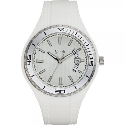 AAA 1:1 Replica Guess Mens Watches White Dial Quartz 45MM W95143G3 Watch