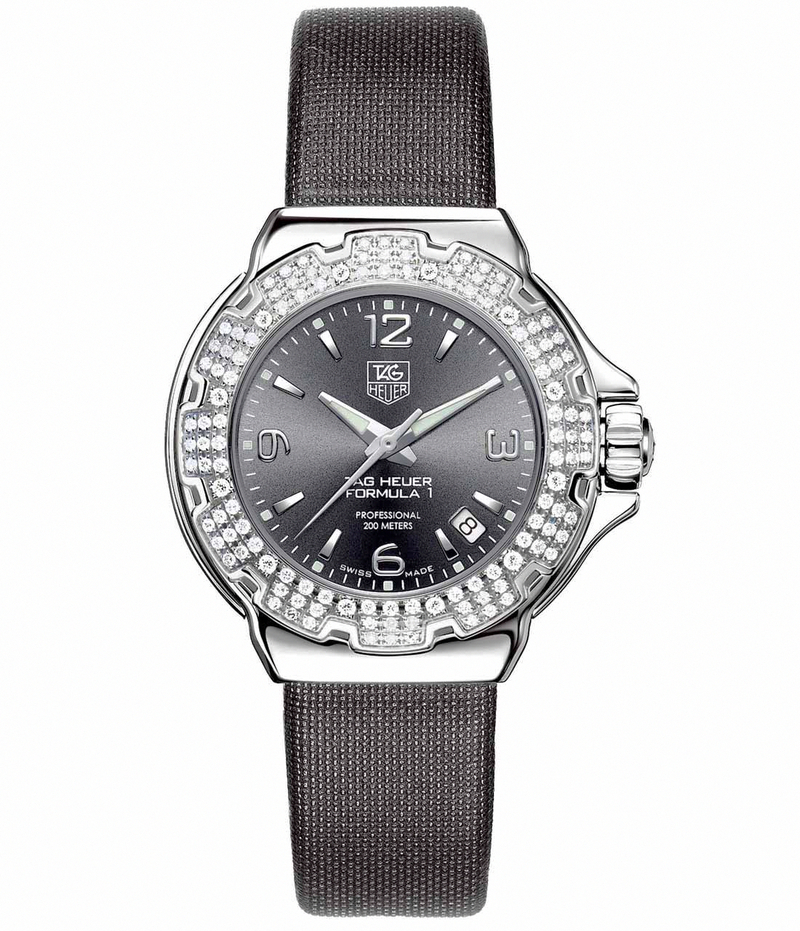 AAA 1:1 Replica TAG-Heuer-Formula-1 Ladies Watches Gray Dial Quartz 37MM WAC1218.FC6222 Watch