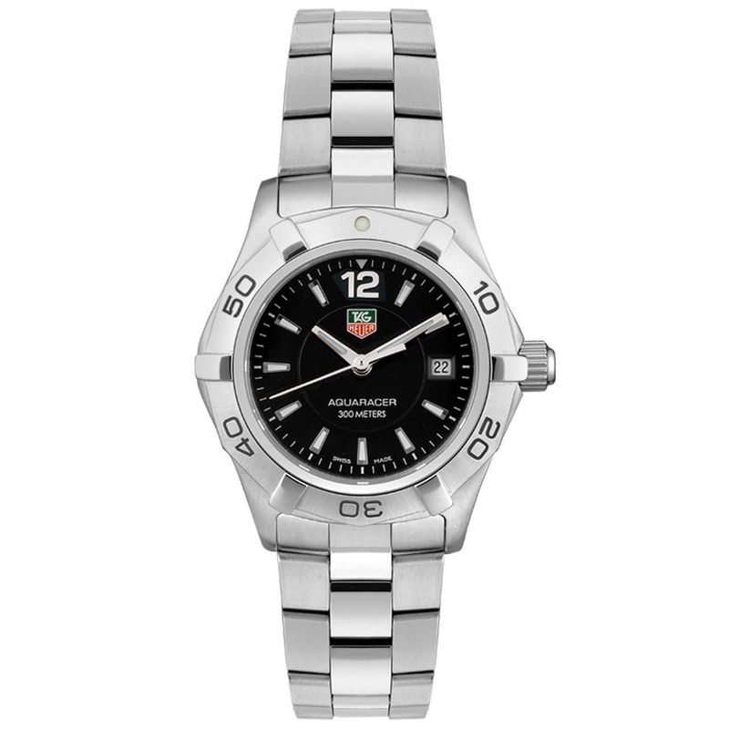 AAA 1:1 Replica TAG-Heuer-Aquaracer Ladies Watches Black Dial Quartz 27MM WAF1410.BA0812 Watch