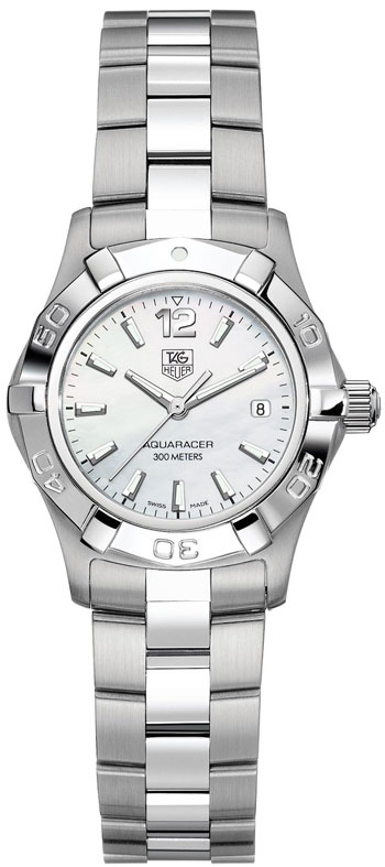 AAA 1:1 Replica TAG-Heuer-Aquaracer Ladies Watches Mother Of Pearl Dial Quartz 27MM WAF1414.BA0812 Watch