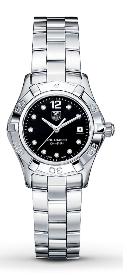 AAA 1:1 Replica TAG-Heuer-Women Ladies Watches Black Dial Quartz 27MM WAF141C.BA0824 Watch