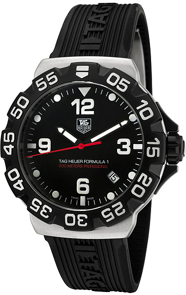 AAA 1:1 Replica TAG-Heuer-Formula-1 Mens Watches Black Dial Swiss Quartz 41MM WAH1110.FT6024 Watch