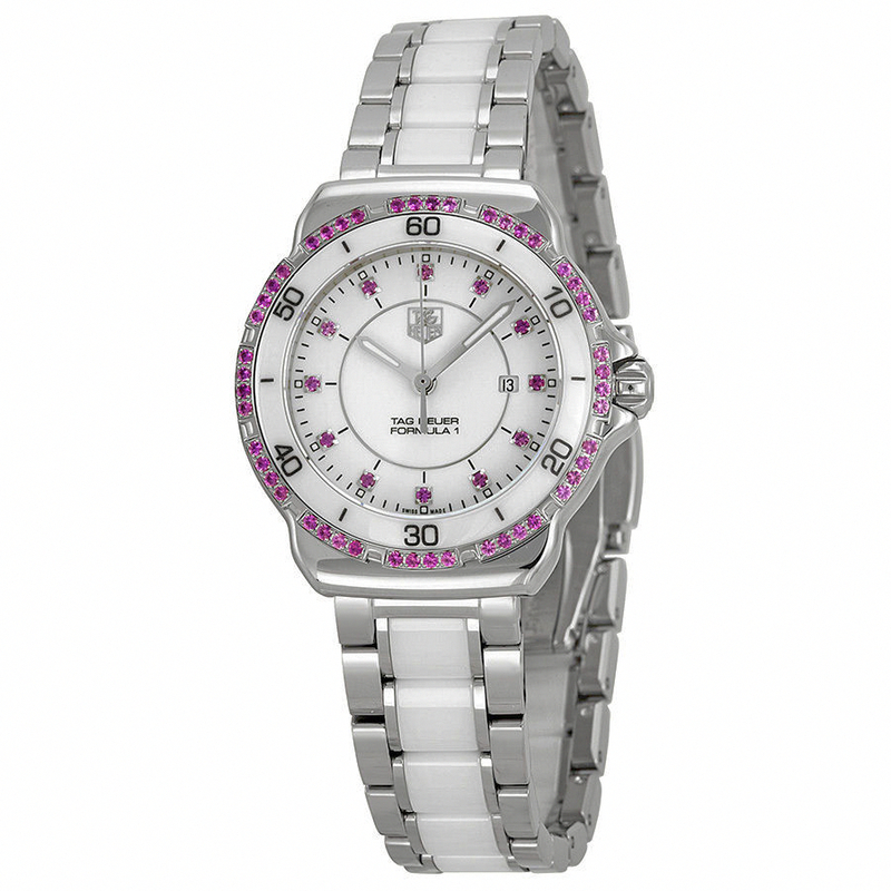AAA 1:1 Replica TAG-Heuer-Formula-1 Ladies Watches White Dial Quartz 32MM WAH1319.BA0868 Watch