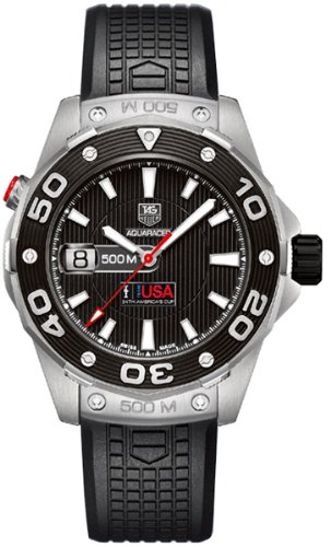 AAA 1:1 Replica TAG-Heuer-Aquaracer Mens Watches Black Dial Automatic 43MM WAJ2118.FT6015 Watch