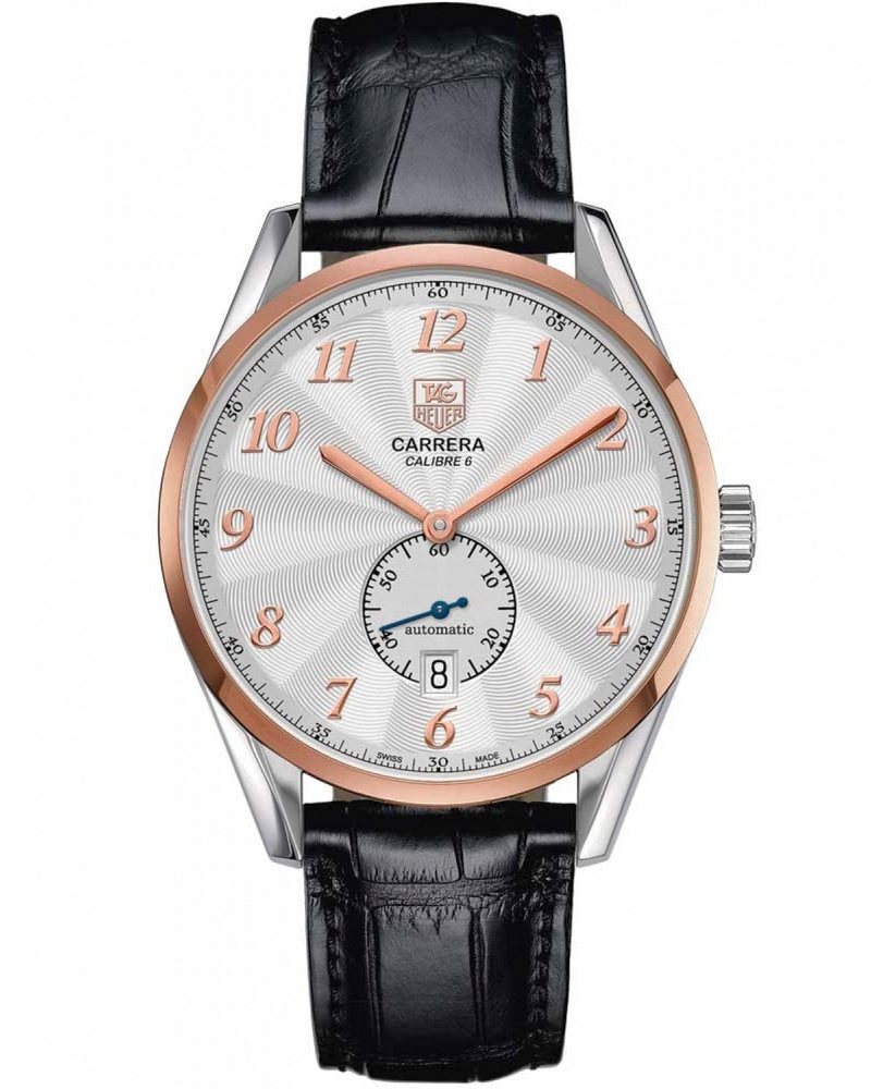 AAA 1:1 Replica TAG-Heuer-Carrera Mens Watches Silver Dial Automatic 39MM WAS2151.FC6180 Watch