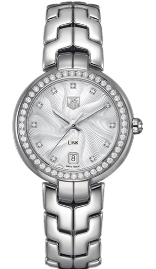 AAA 1:1 Replica TAG-Heuer-Women Ladies Watches Silver Dial Quartz 34.5MM WAT1316.BA0956 Watch