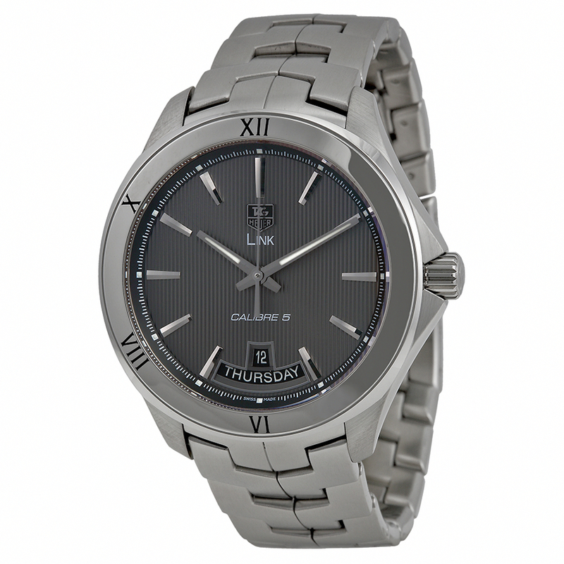 AAA 1:1 Replica TAG-Heuer-Link Mens Watches Gray Dial Automatic 42MM WAT2015.BA0951 Watch