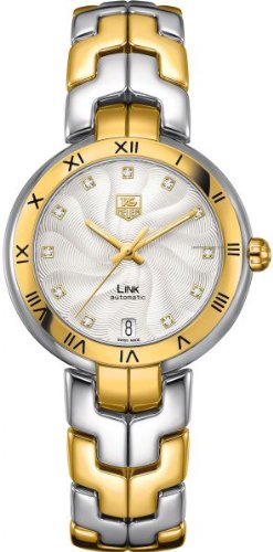 AAA 1:1 Replica TAG-Heuer-Link Ladies Watches Silver Dial Automatic 34.5MM WAT2350.BB0957 Watch