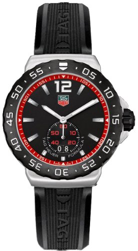 AAA 1:1 Replica TAG-Heuer Mens Watches Black Dial Quartz 42MM WAU1114.FT6024 Watch