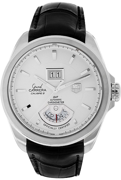 AAA 1:1 Replica TAG-Heuer-Grand-Carrera Mens Watches Silver Dial Automatic 42.5MM WAV5112.FC6225 Watch