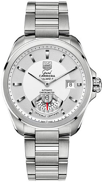 AAA 1:1 Replica TAG-Heuer-Grand-Carrera Mens Watches Silver Dial Automatic 40.2MM WAV511B.BA0900 Watch