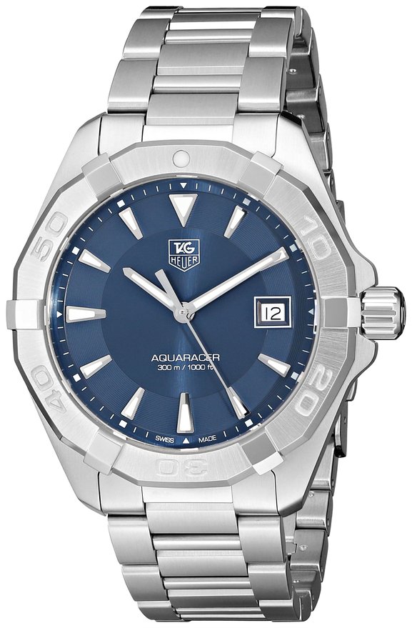 AAA 1:1 Replica TAG-Heuer-Aquaracer Mens Watches Blue Dial Quartz 40.5MM WAY1112.BA0910 Watch