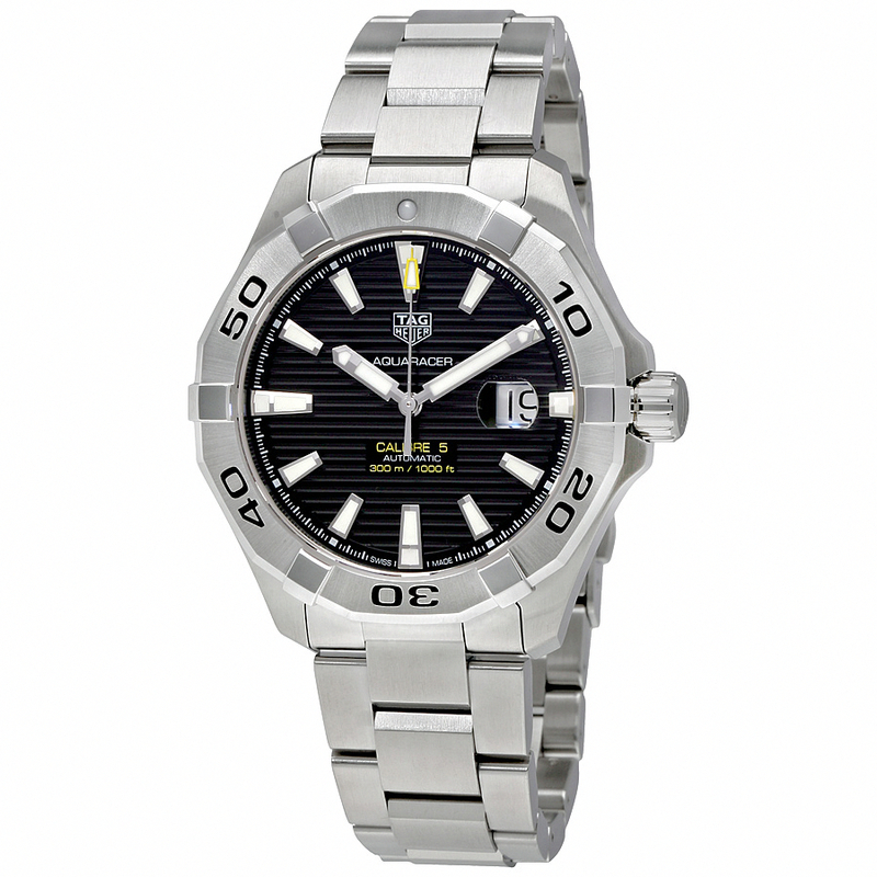 AAA 1:1 Replica TAG-Heuer-Aquaracer Mens Watches Black Dial Automatic 43MM WAY2010.BA0927 Watch