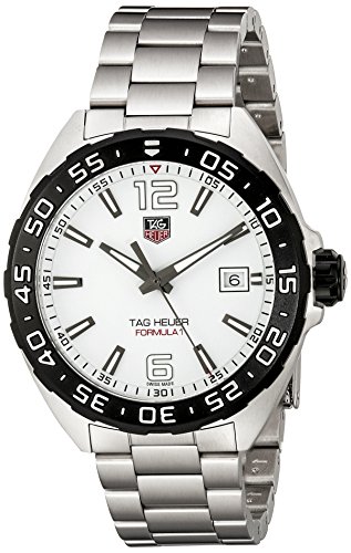 AAA 1:1 Replica TAG-Heuer-Formula-1 Mens Watches White Dial Quartz 41MM WAZ1111.BA0875 Watch